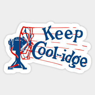 Keep Coolidge - Vintage Political Campaign Button Calvin Coolidge Sticker